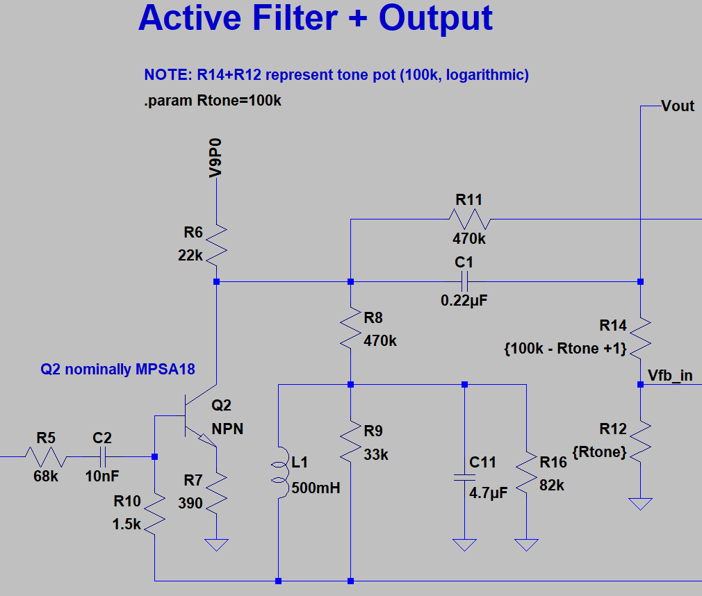 Active Filter + Output Stage